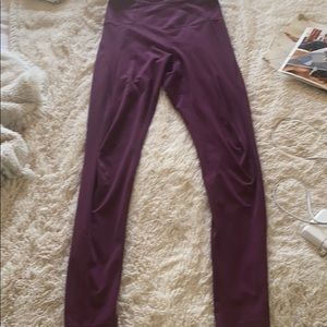 Girlfriend Collective Leggings Size Small Plum